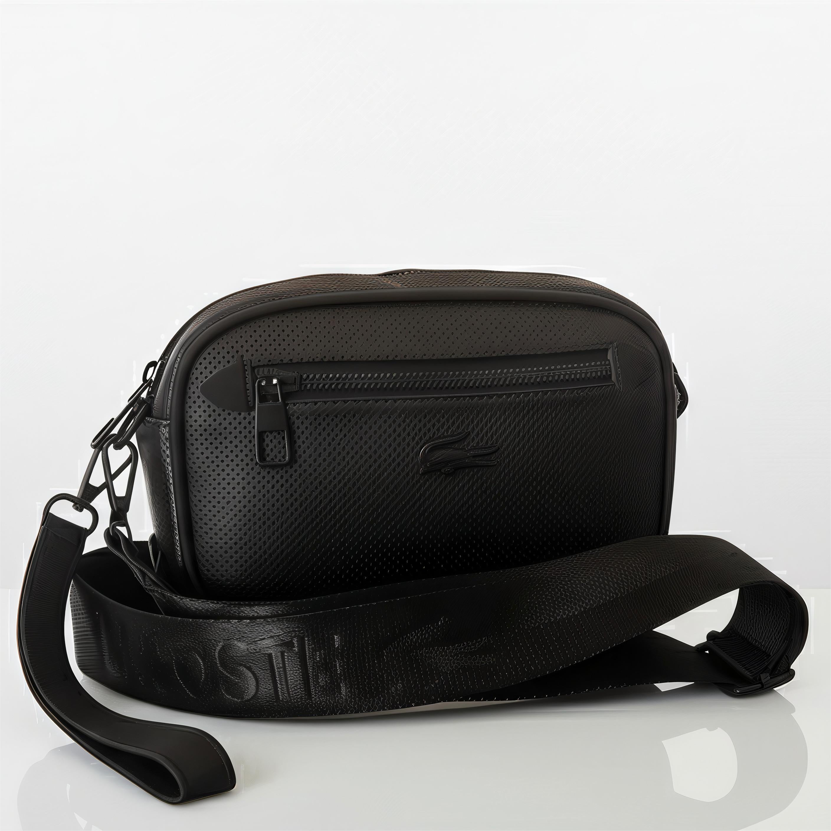 Sacoche LACOSTE Simple Noir - NOBLE VAULT