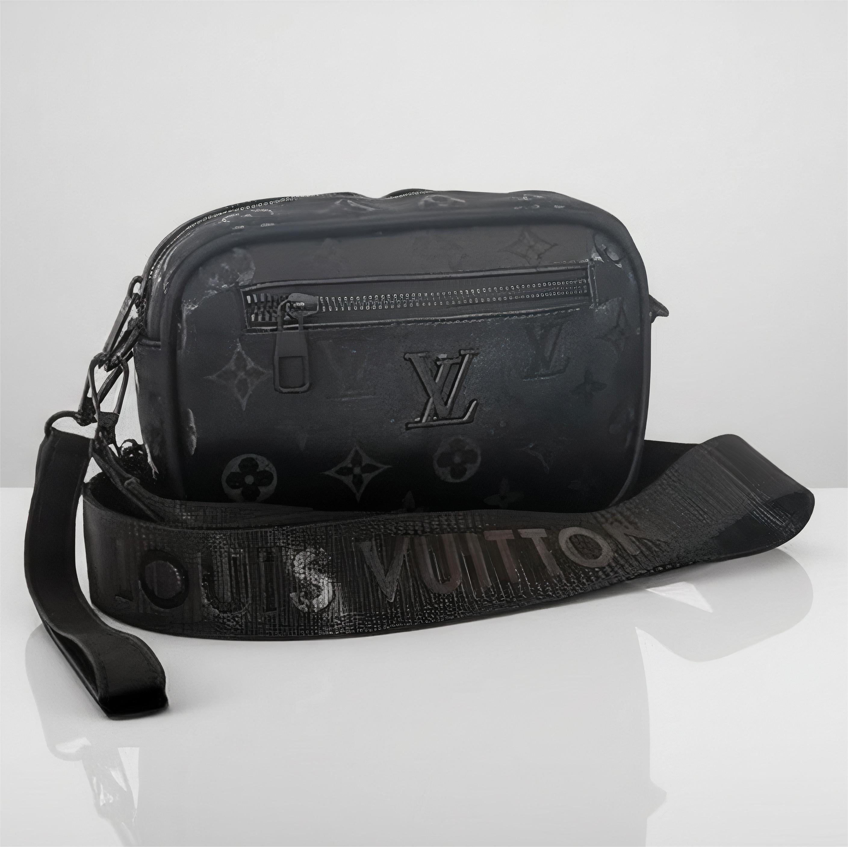 Sacoche LV Simple Noir - NOBLE VAULT