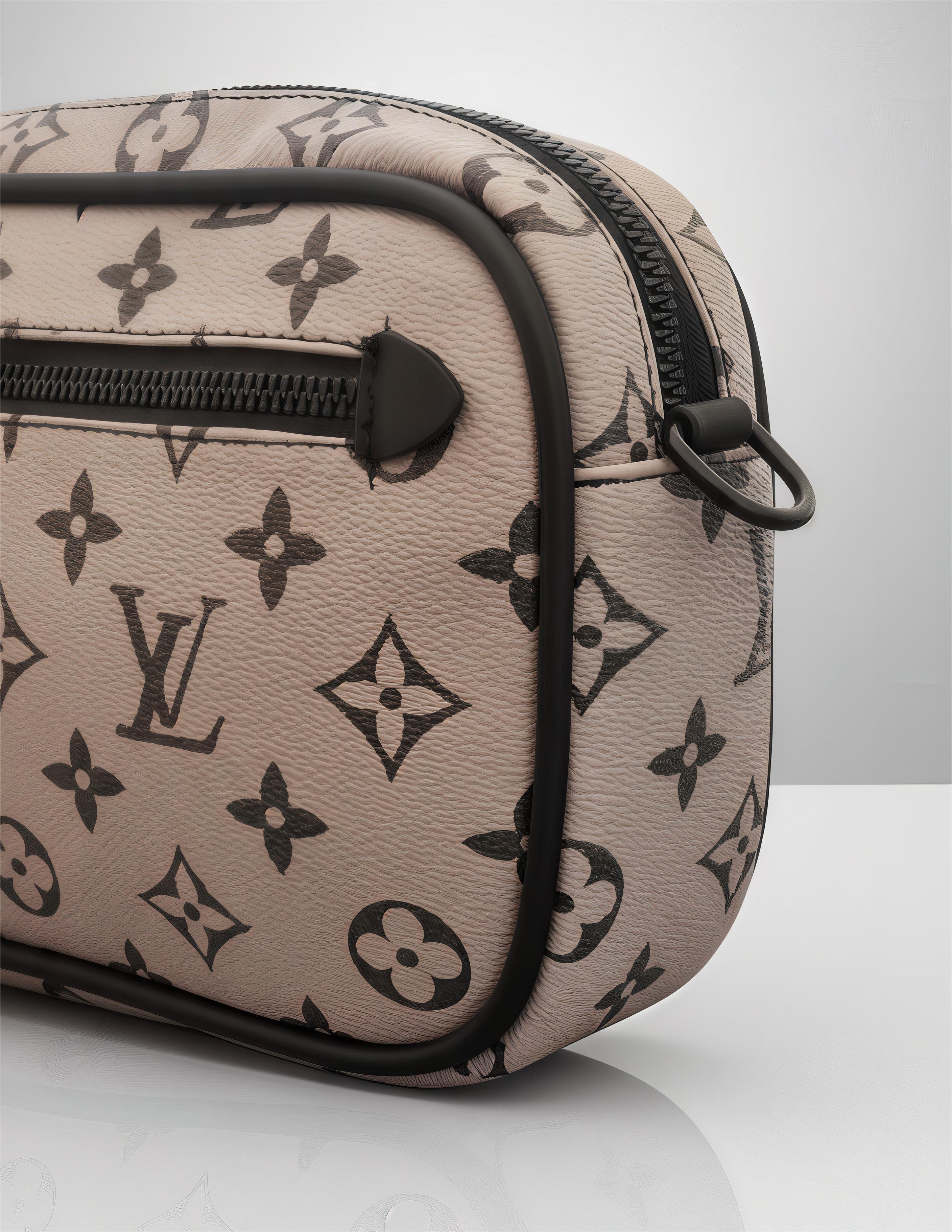 Sacoche LV Simple Blanc - NOBLE VAULT