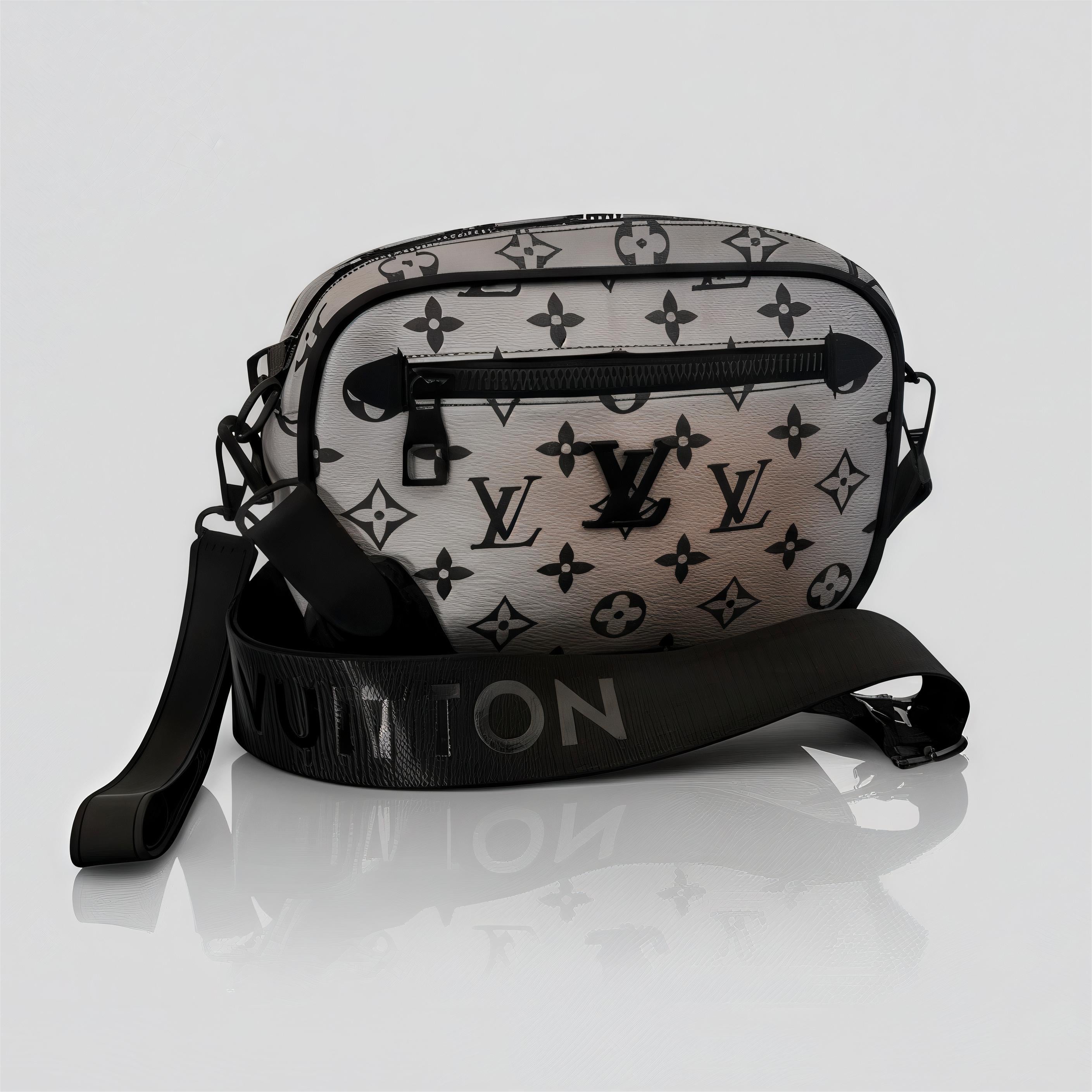 Sacoche LV Simple Blanc - NOBLE VAULT