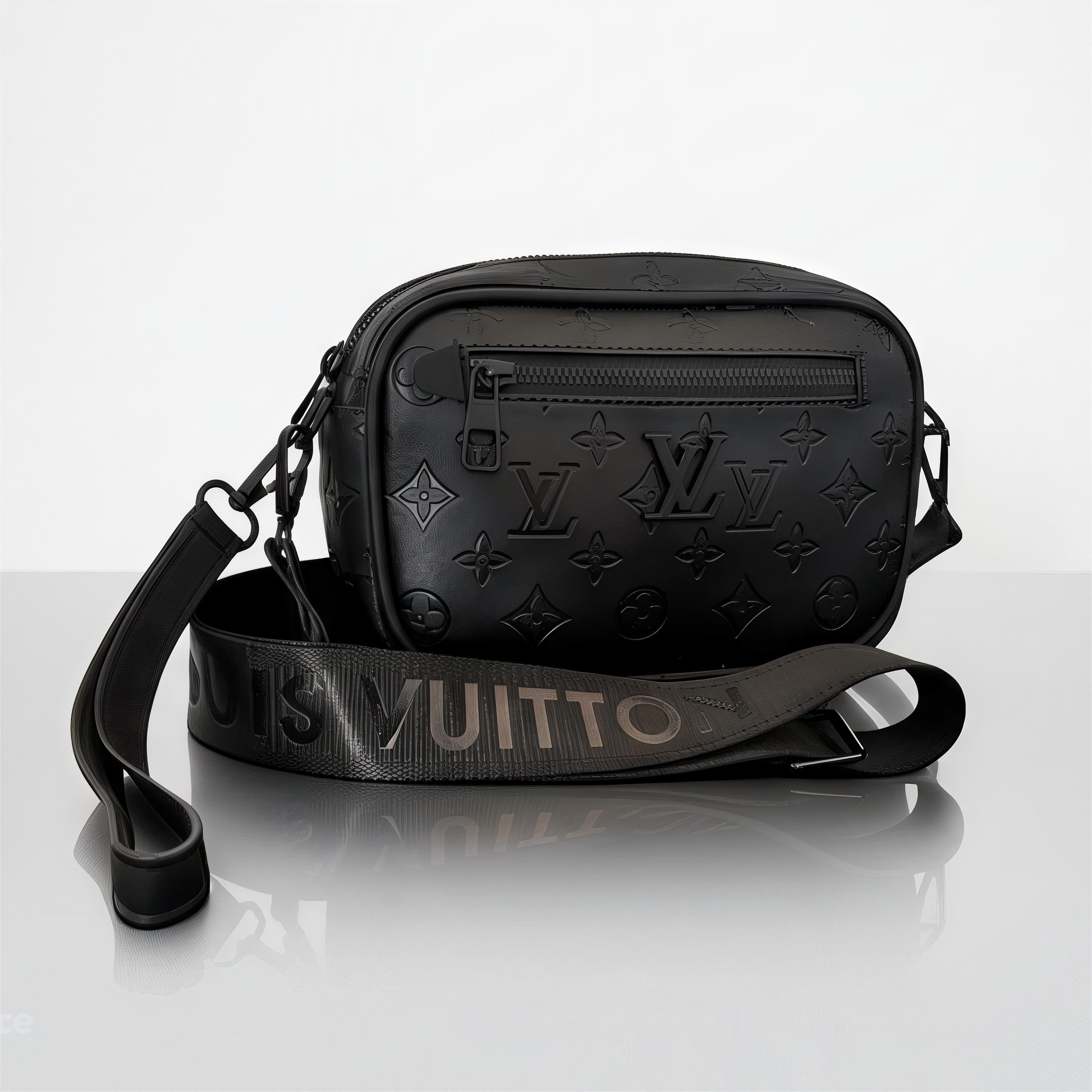 Sacoche LV Monogram Noir - NOBLE VAULT