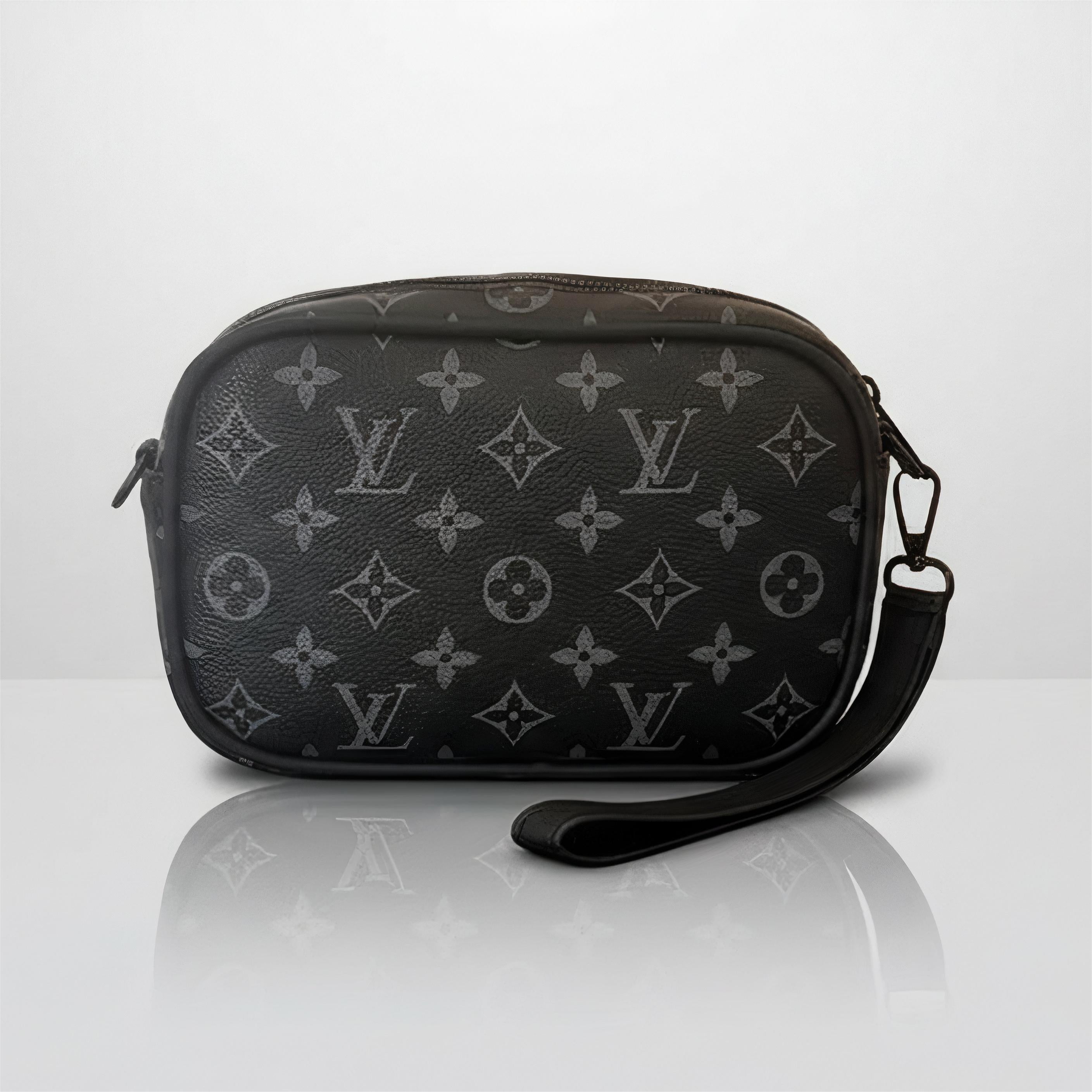 Sacoche LV Simple Noir-gris - NOBLE VAULT